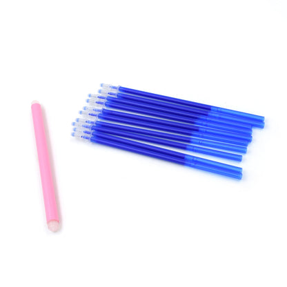 Blue gel pen refills for smooth writing