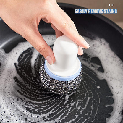 Cleaning brush for kitchen sink