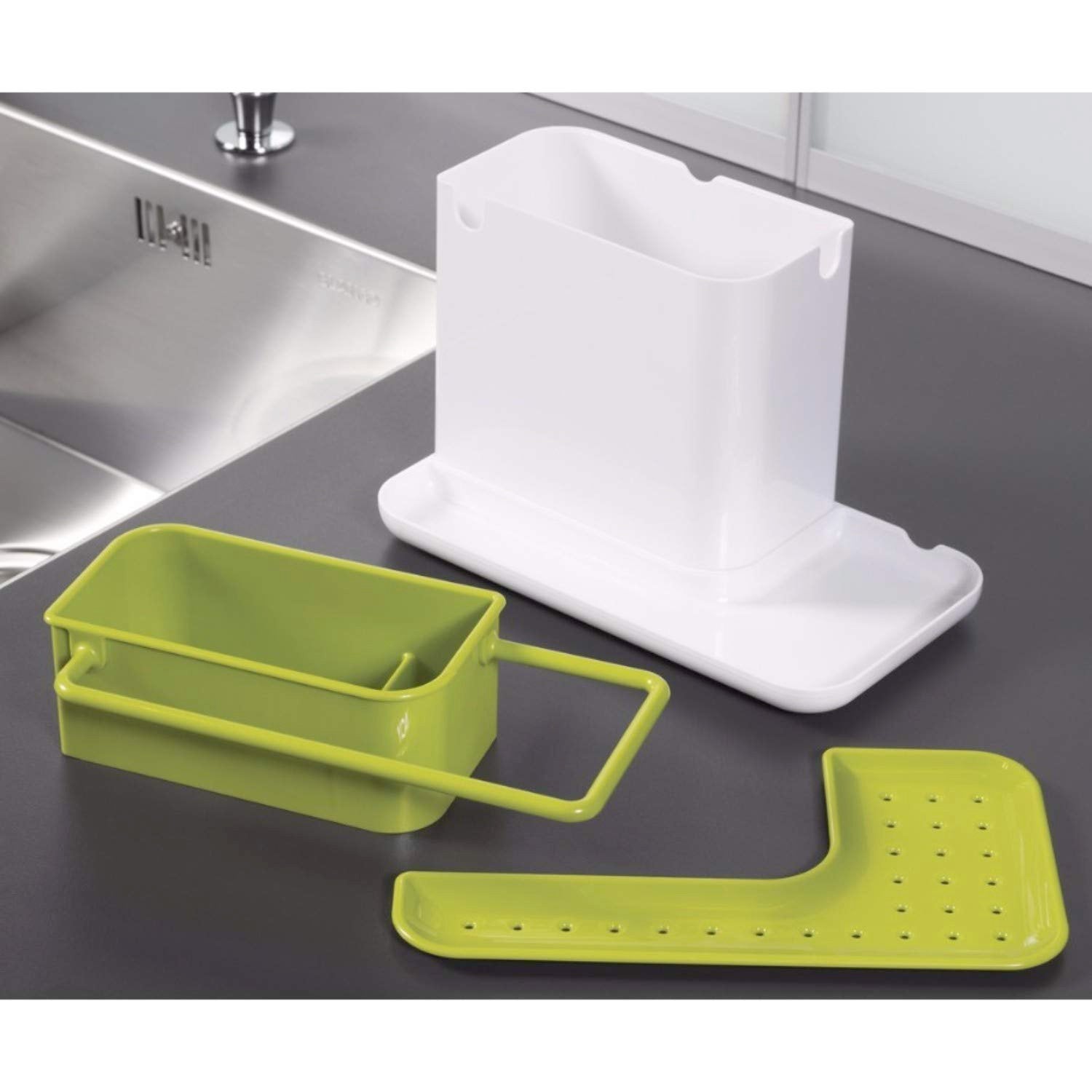 Plastic sink stand with trays