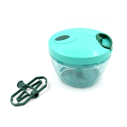 Compact food chopper with sharp blades for smooth chopping