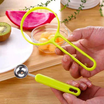 2 in 1 Kitchen Tool - Soft Fruit Peeler and Baller - Avocado, Papaya, Watermelon, Honey Dew - Kitchen Gadget Tool (1 Pc)