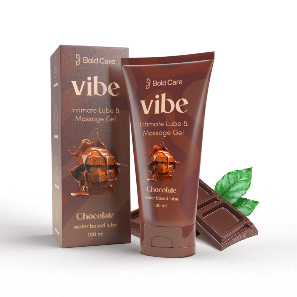 Vibe - Chocolate Flavor - Personal Lubricant and Massage Gel, 100ml