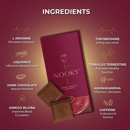 Nooky - Pleasure Boosting Chocolate for Couples