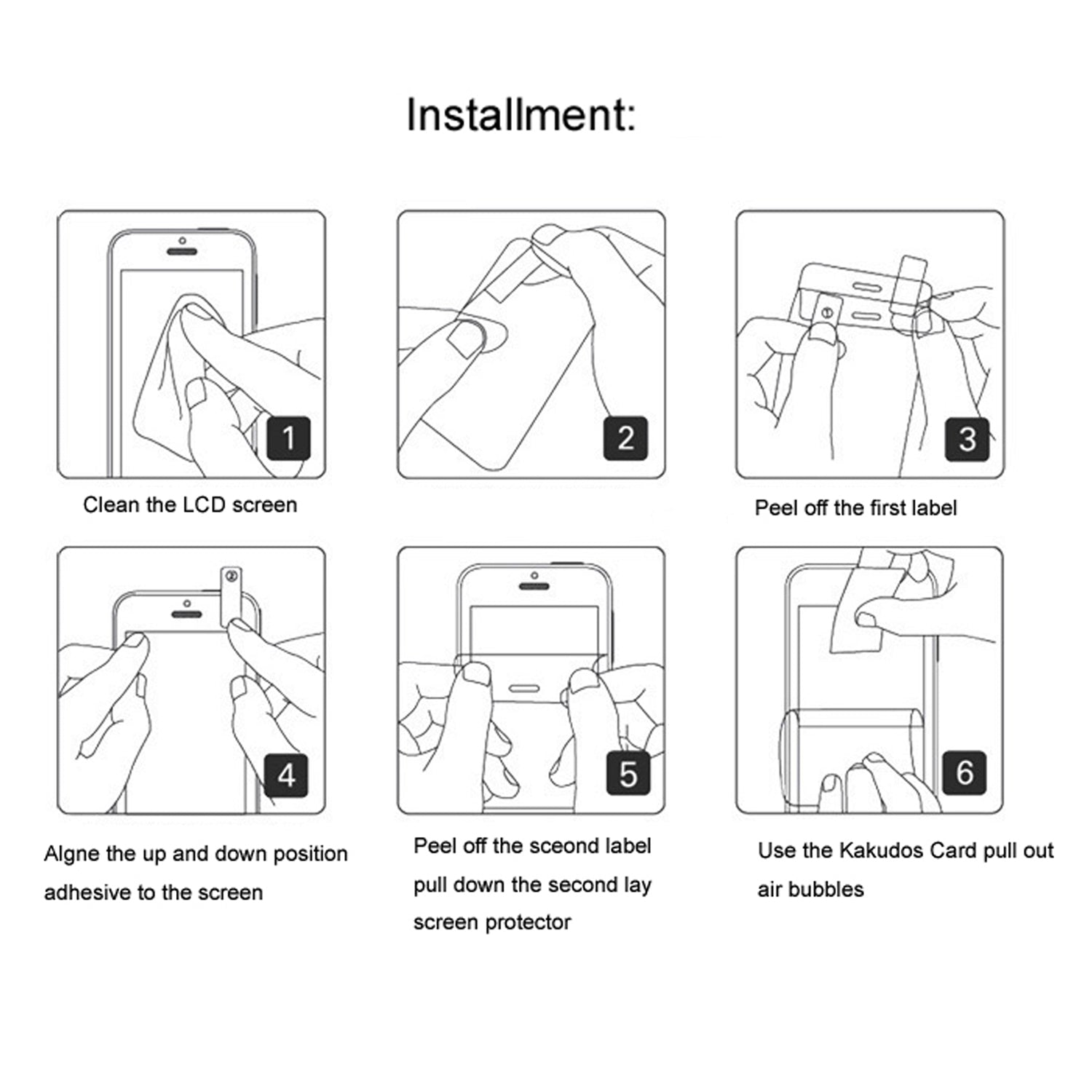 Easy-to-hang screen protector for laptops.