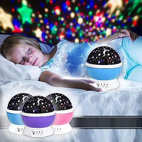 Star Galaxy Night Projector Ceiling Led Light Lamp With 360 Degree Rotating Colorful Lights