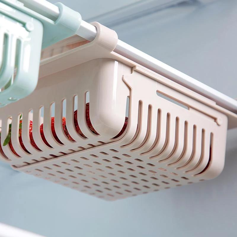 Fridge basket with adjustable design