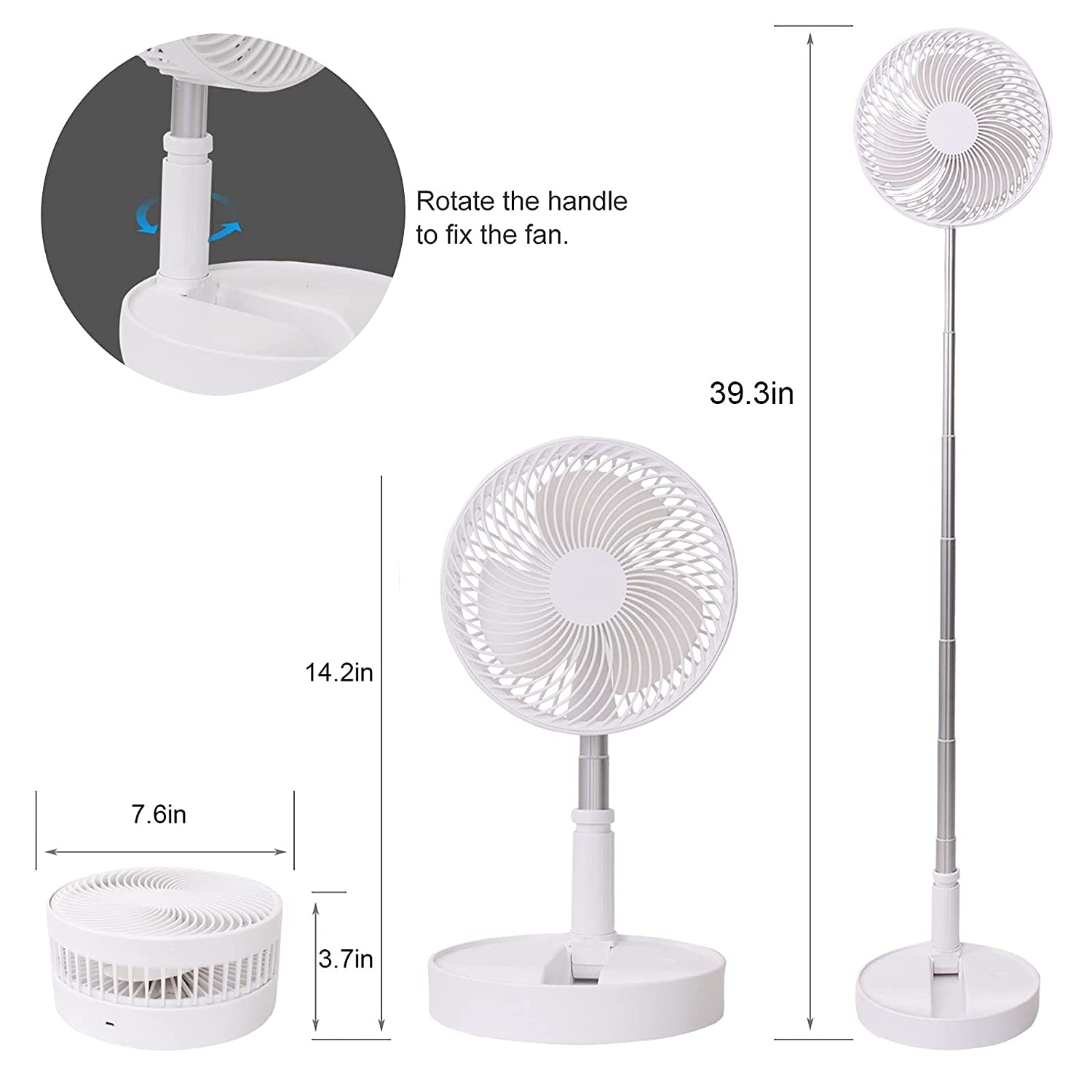 Travel-friendly fan