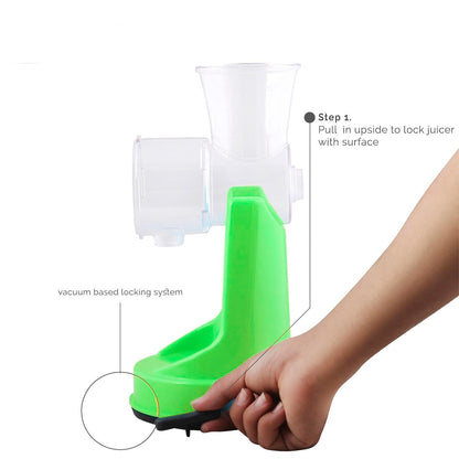 Fruit and Vegetable Juicer Nano Juicer With Waste Collector