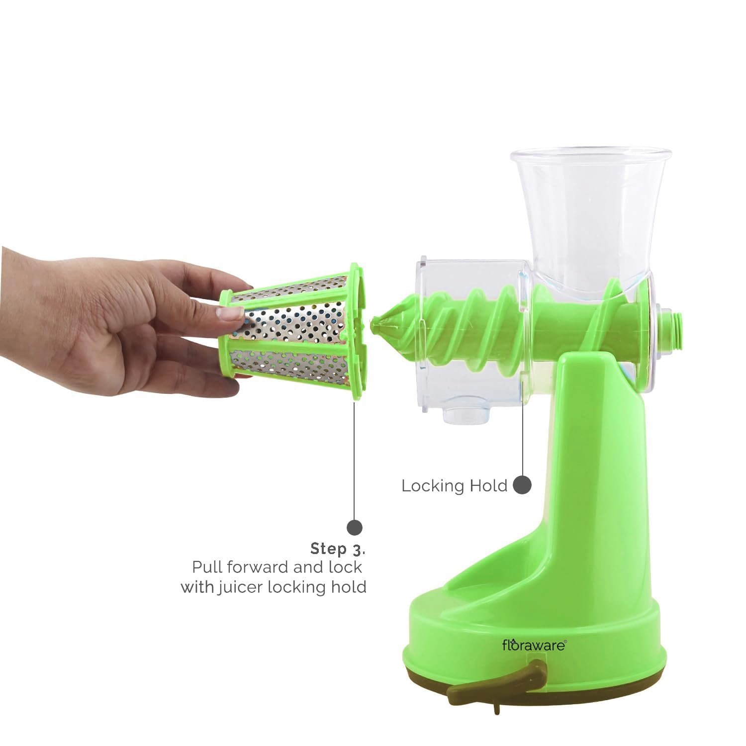 Fruit and Vegetable Juicer Nano Juicer With Waste Collector