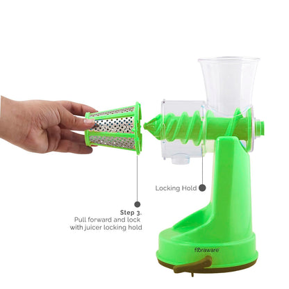 Fruit and Vegetable Juicer Nano Juicer With Waste Collector