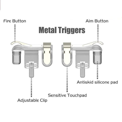 Trigger attachment for mobile gaming