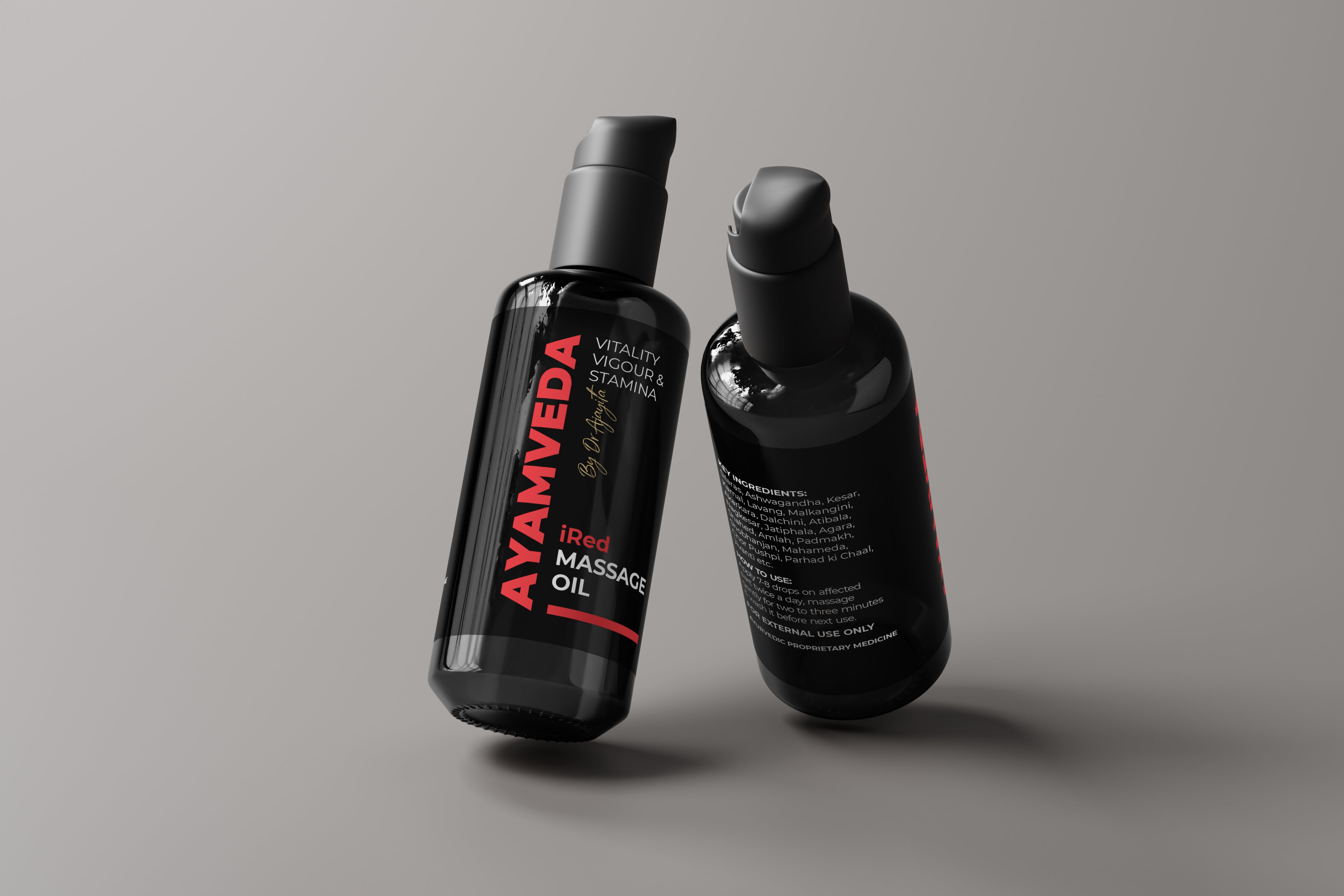 iRed Massage Oil