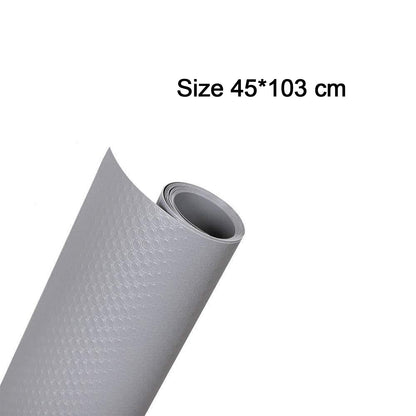 Textured anti-skid mat for drawers, 45 x 103 cm, for enhanced grip.