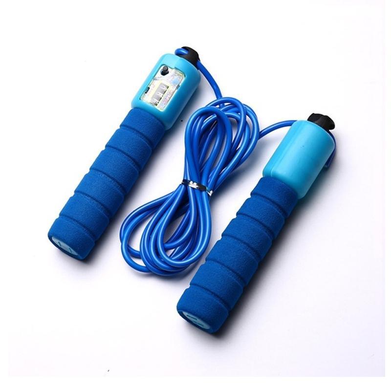 Digital counting skipping rope for effective exercise.